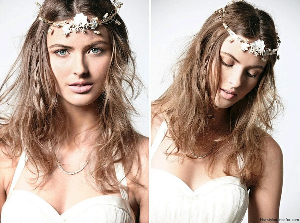 Boho Style Frisur