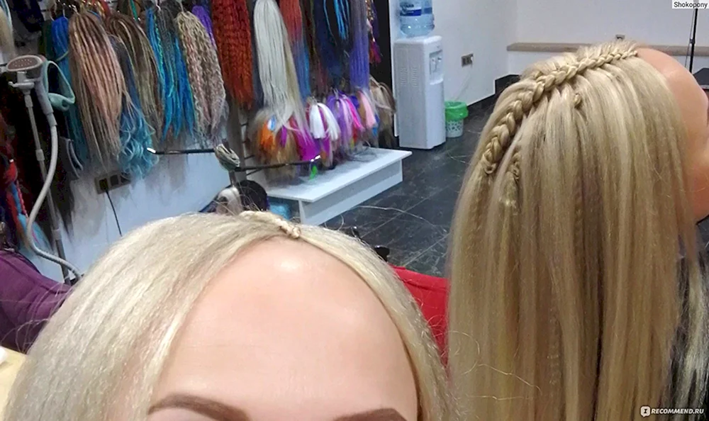 2 Zöpfe kanekalon