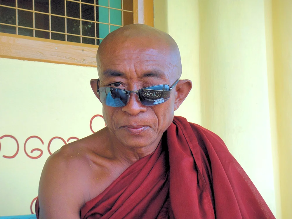 Buddhistische Frisur