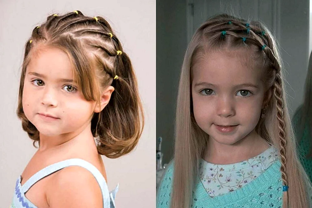 Mädchenfrisuren für Mädchen