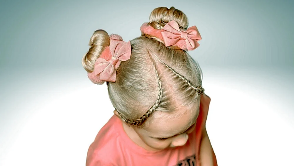 Ungewöhnliche Frisuren für Mädchen