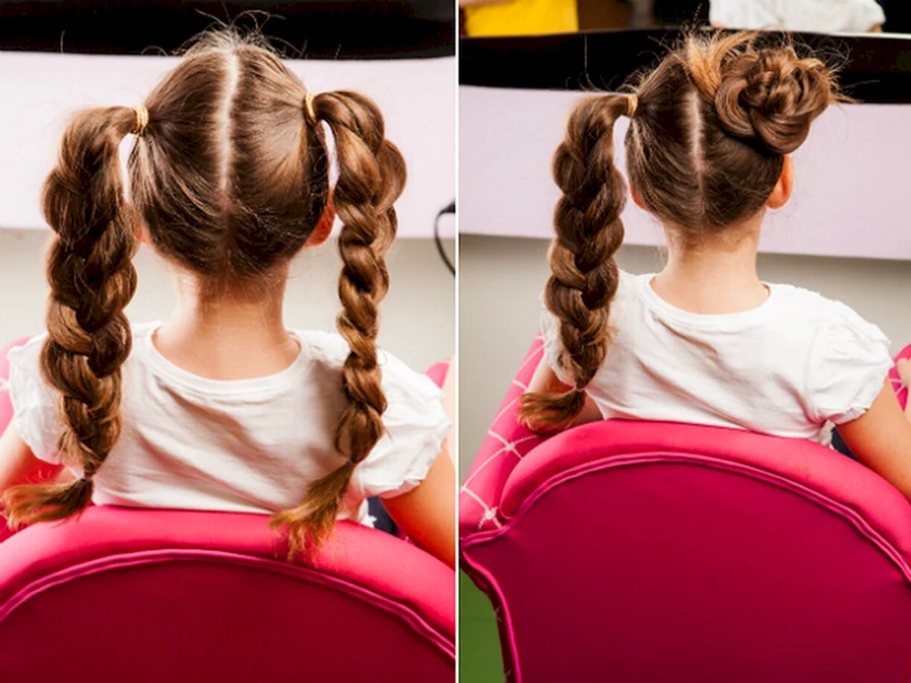Flechtfrisuren für Mädchen