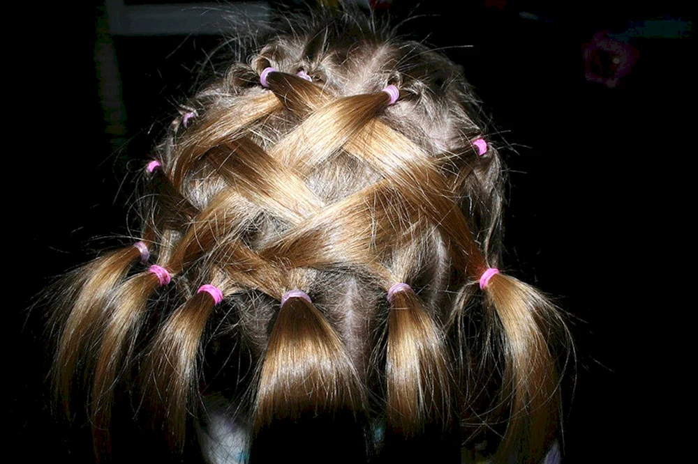 Kinderfrisuren Frisuren mit Gummibändern