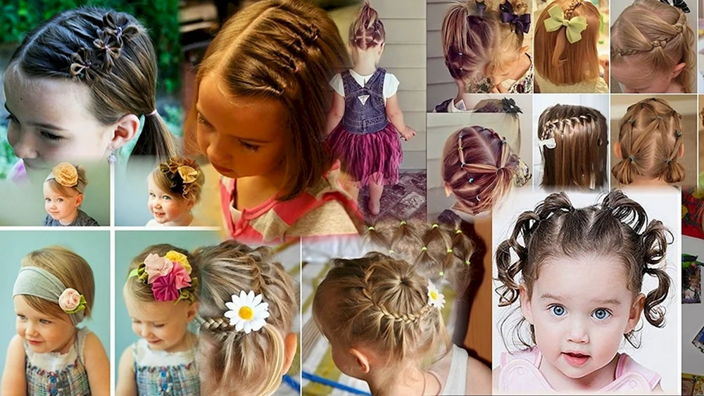 Mädchenfrisuren für Mädchen