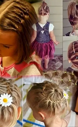 Frisuren für Mädchen