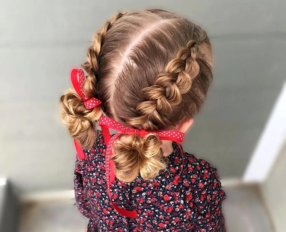 Flechtfrisuren für Mädchen