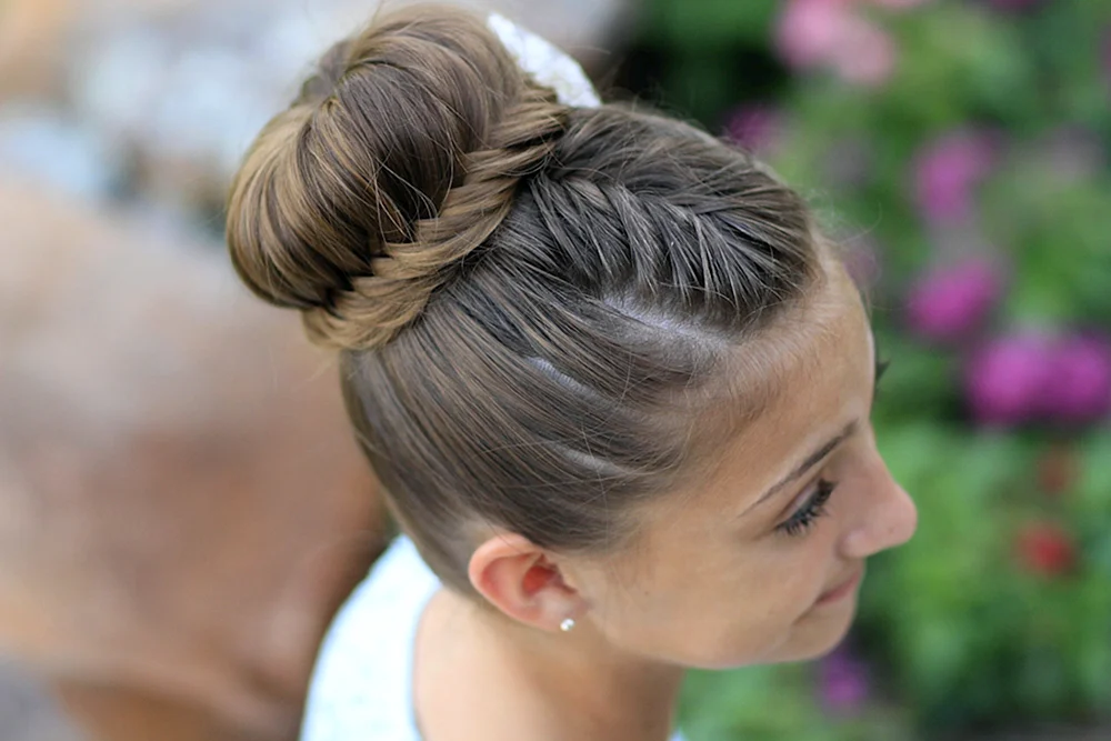 Mädchenfrisuren für lange Haare