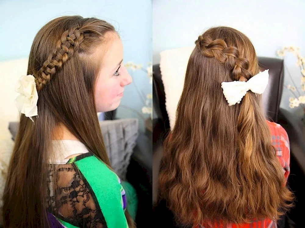 Mädchenfrisuren für Mädchen.