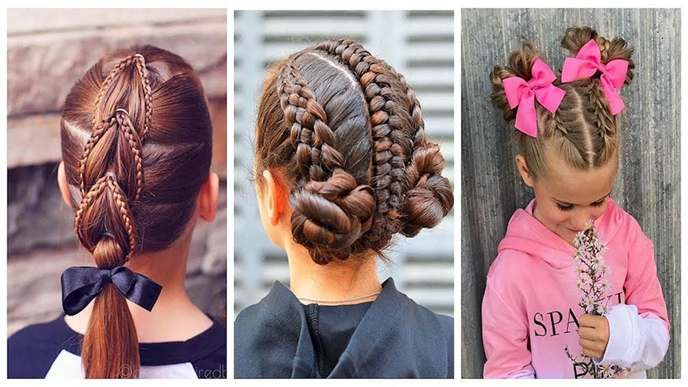 Schöne Frisuren für Mädchen. Frisuren für Mädchen