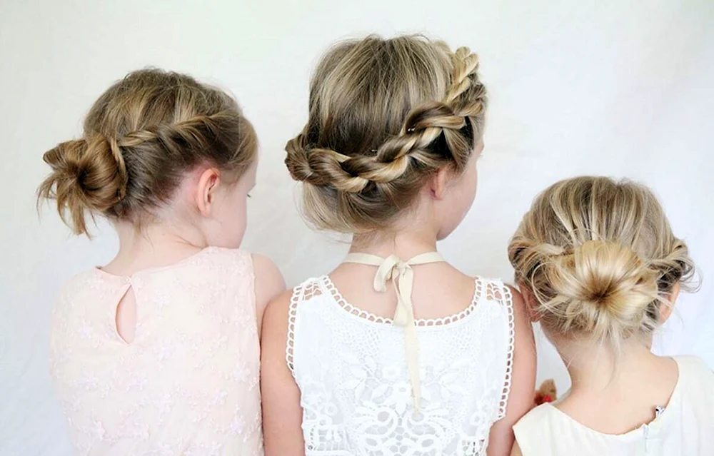 Mädchenfrisuren für die Kindergartenmatinee