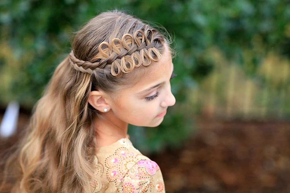 Mädchenfrisuren für Mädchen