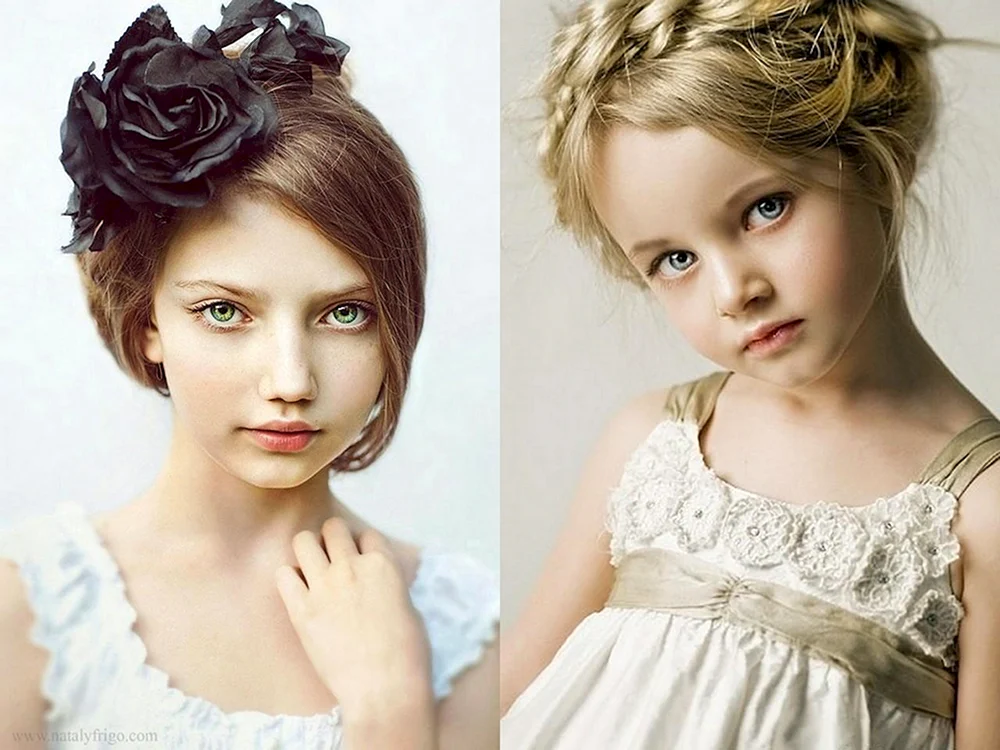 Kinderfrisuren für Mädchen
