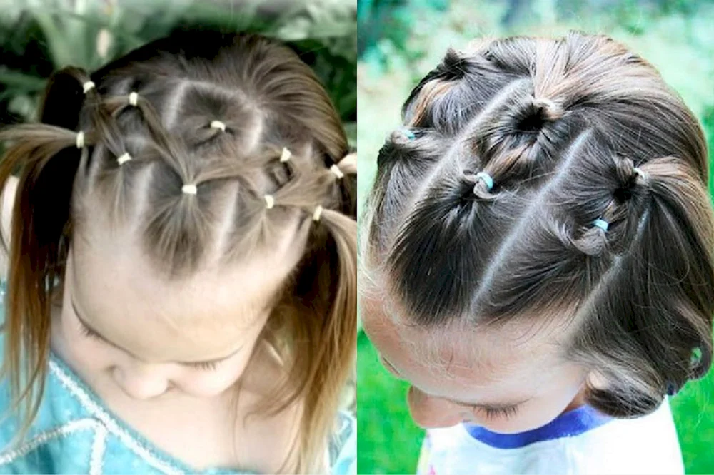 Mädchenfrisuren für Mädchen