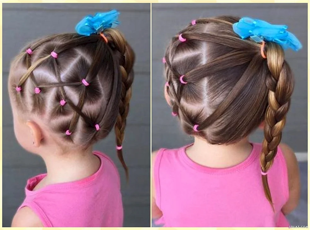 Einfache Frisuren für Mädchen