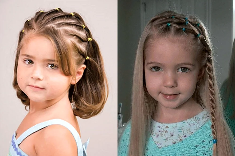 Mädchenfrisuren für Mädchen