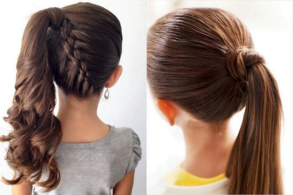Lockere Frisuren für mittleres Haar