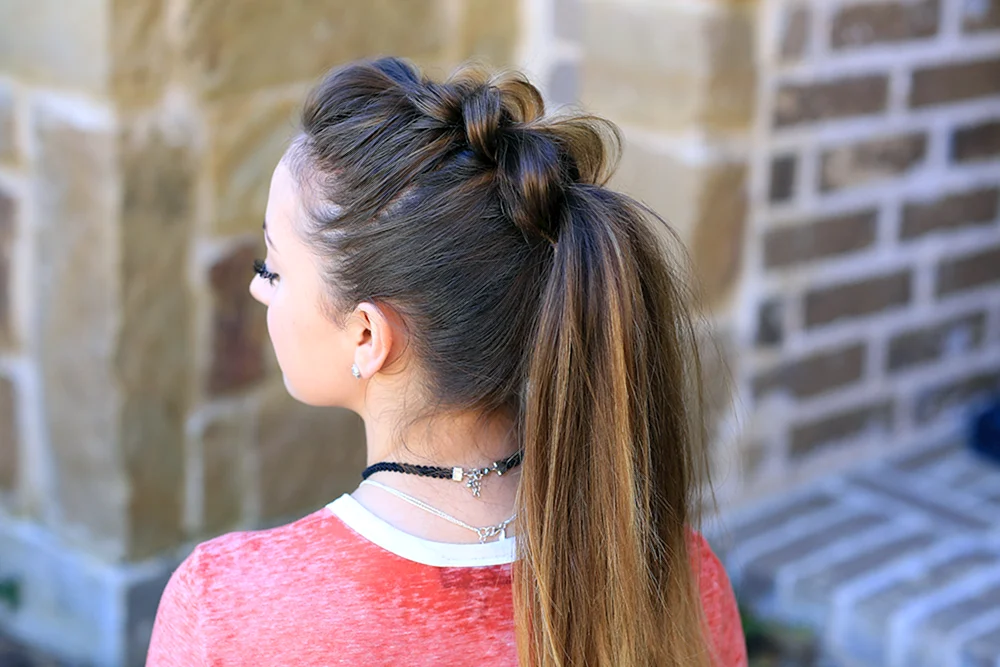 Mädchenfrisuren mit losem Haar