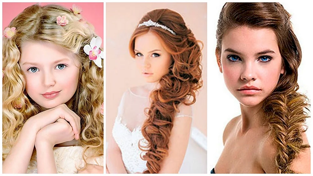 Mädchenfrisuren für den Abschlussball für Mädchen