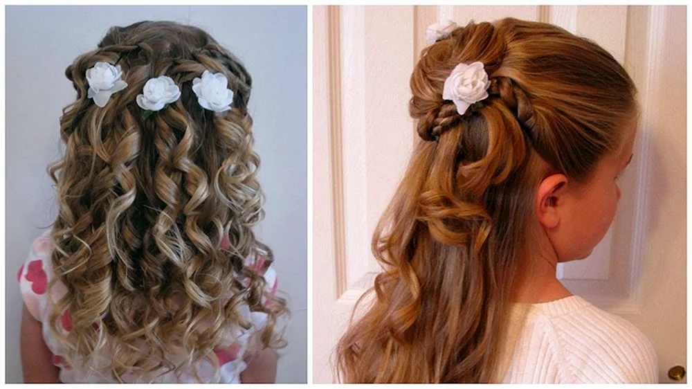 Frisuren für Mädchen zum Kindergartenabschluss
