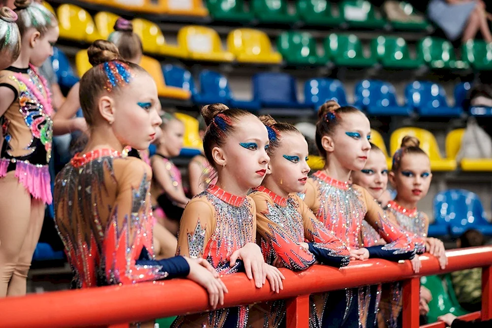Frisuren für Gymnastinnen