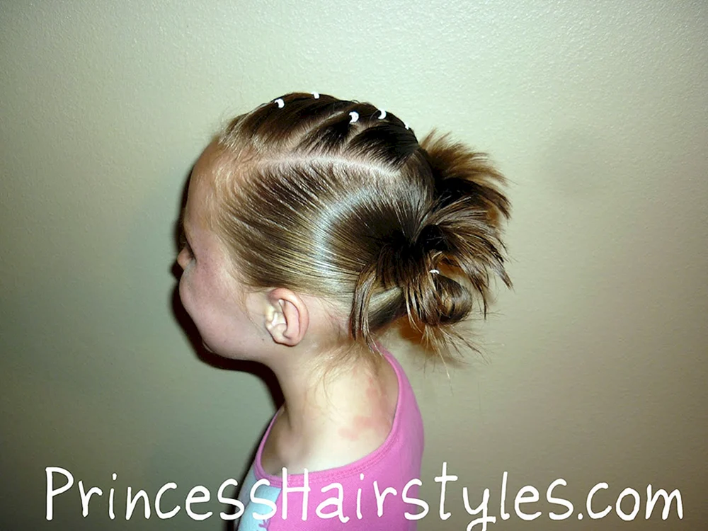Turnfrisuren für Mädchen