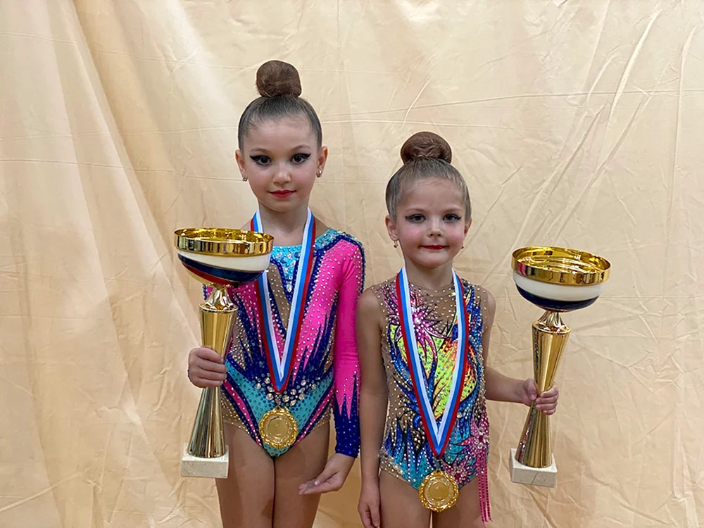 Frisuren für die rhythmische Sportgymnastik
