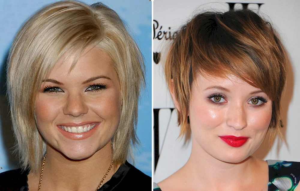 Frisuren für rundes Gesicht