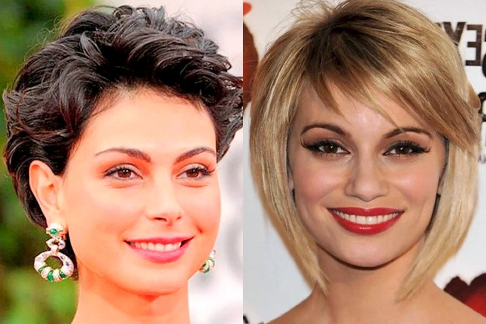 Frisuren für rundes Gesicht