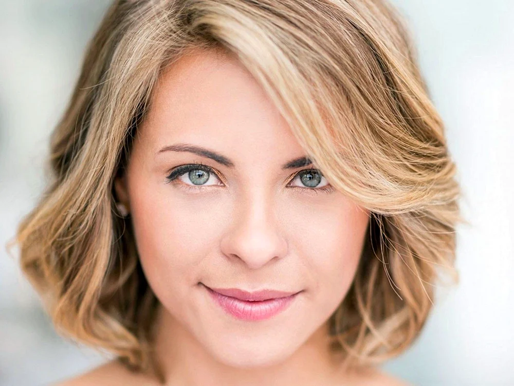 Frisuren für runde Gesichter