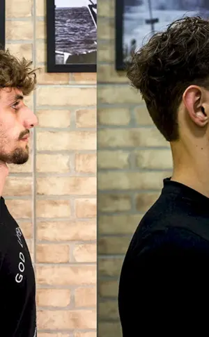 Lockenfrisuren für Männer