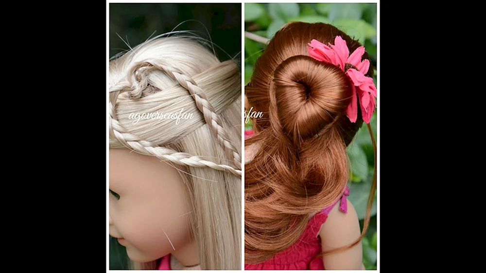 Frisuren für Gotz Puppen Foto