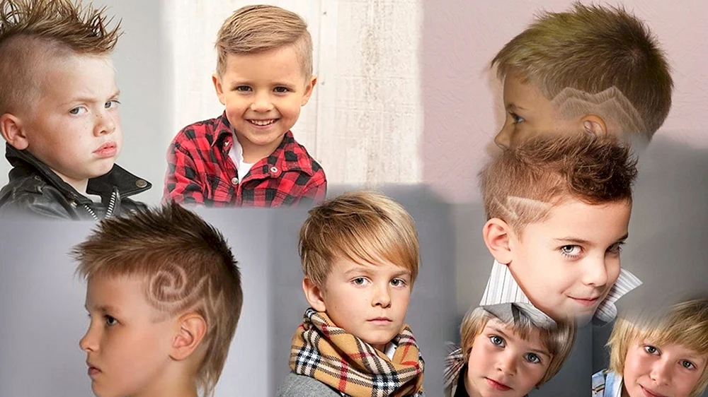 Jungen-Haarschnitte