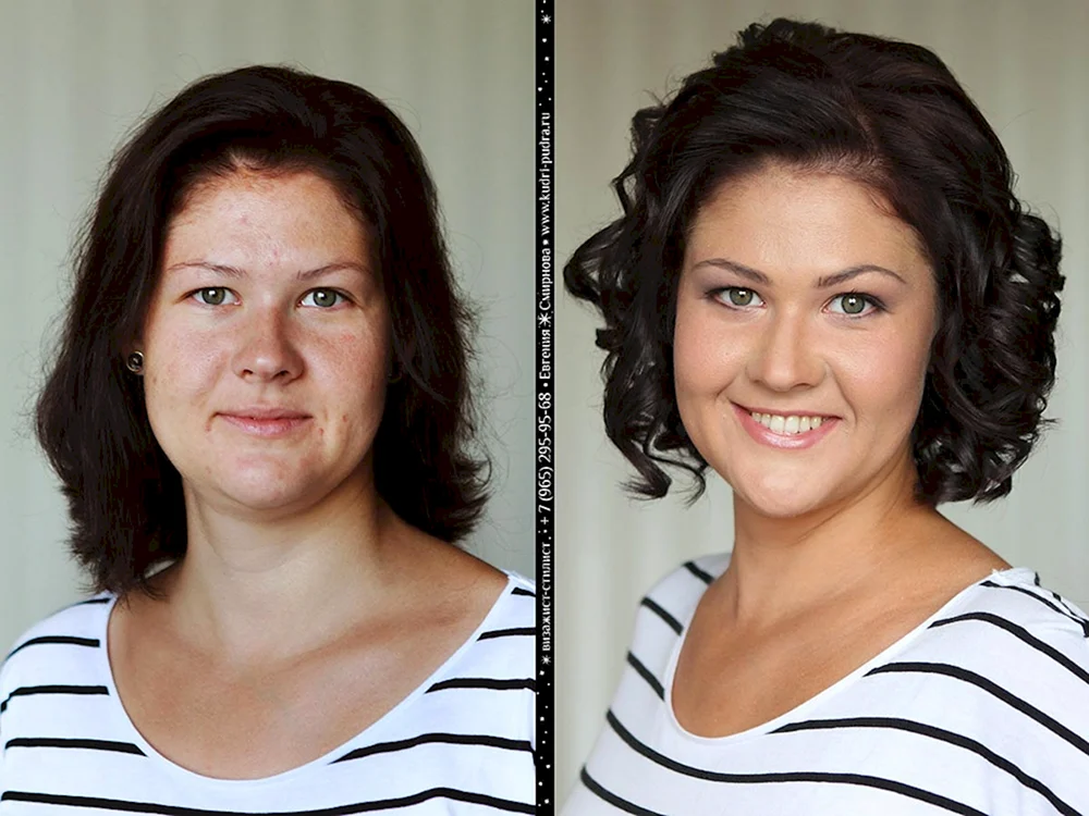Frisuren vor und nach