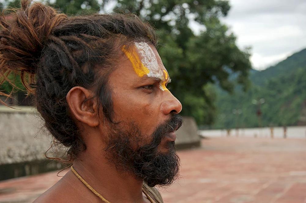 Florale Frisuren Girlanden in Indien