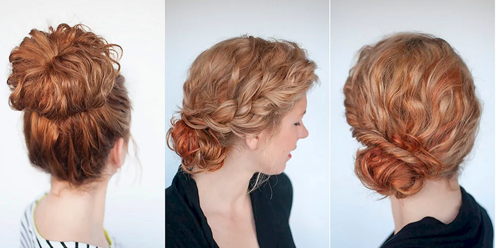 Lockenfrisuren