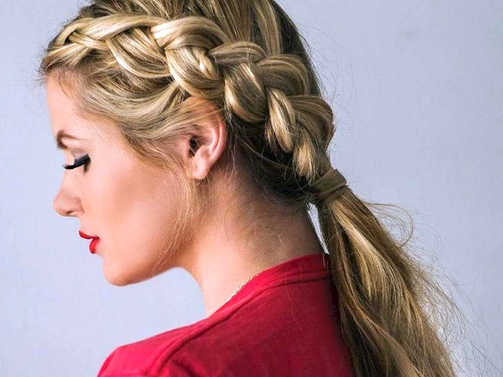 Flechtfrisuren für mittleres Haar