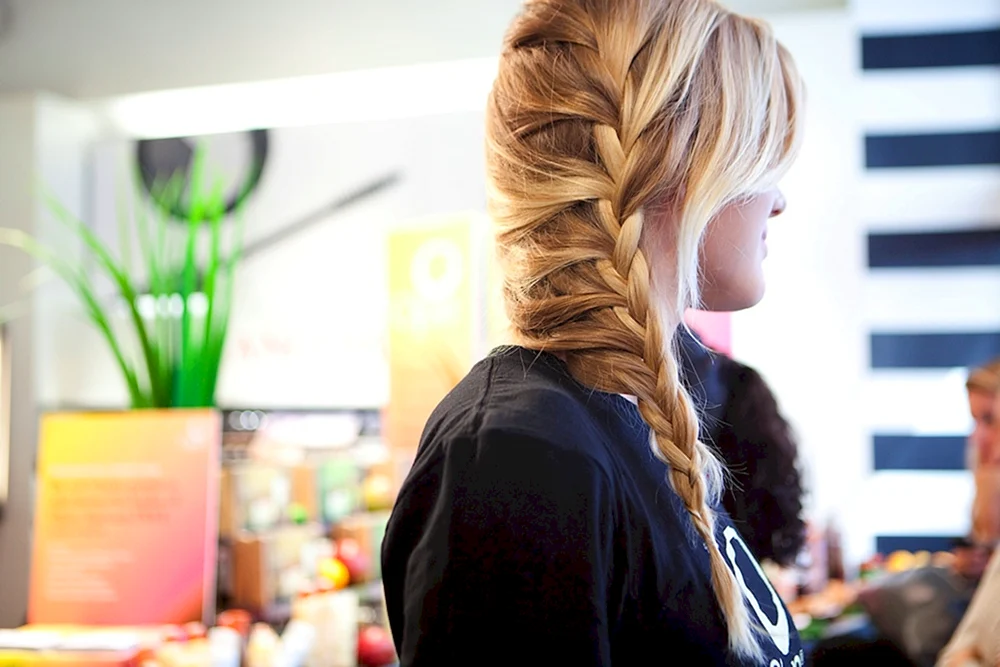 Flechtfrisuren mit Zöpfen