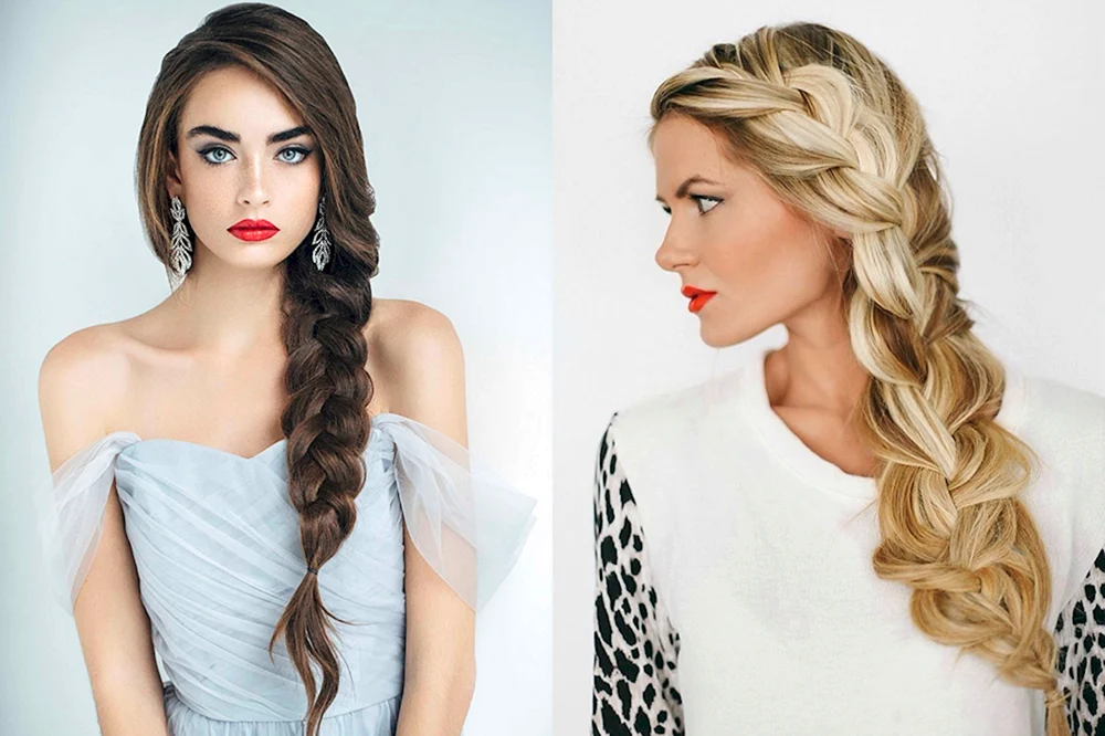 Flechtfrisuren für langes Haar
