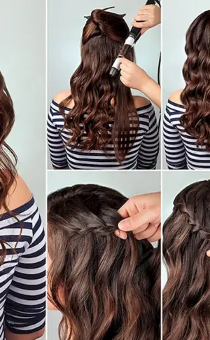 Frisuren für langes dickes Haar