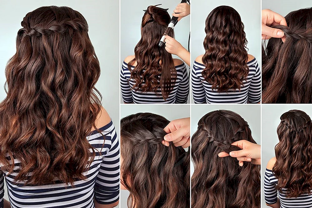 Frisuren für langes dickes Haar