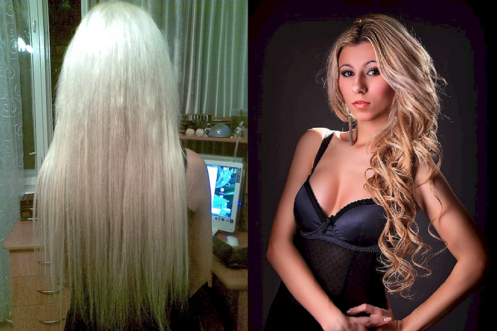 Olga Buzova Haarverlängerungen