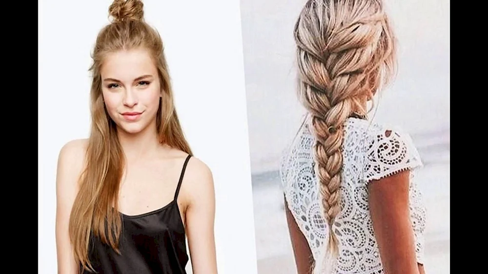 Schnelle Frisuren für langes Haar