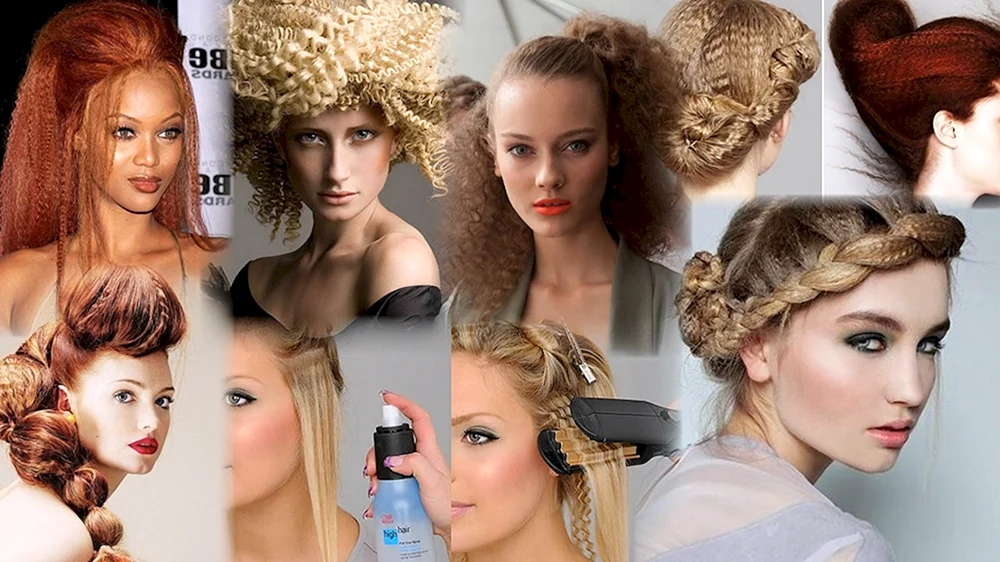 Frisuren auf gewelltem Haar