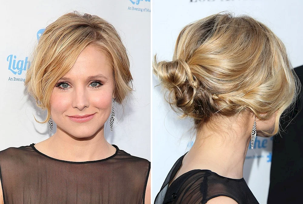 Abendfrisuren für kurzes Haar