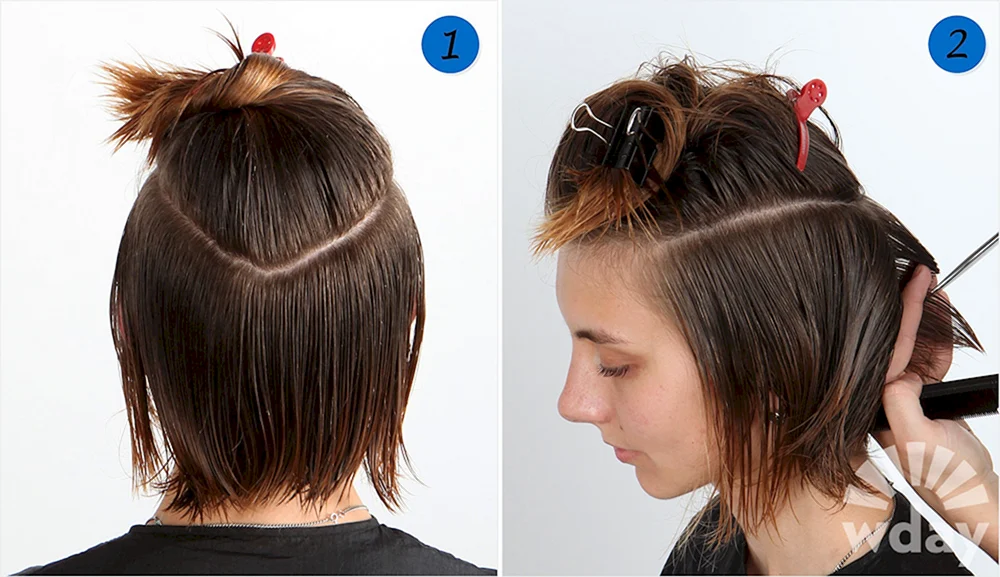 Bob Frisuren Schritt für Schritt