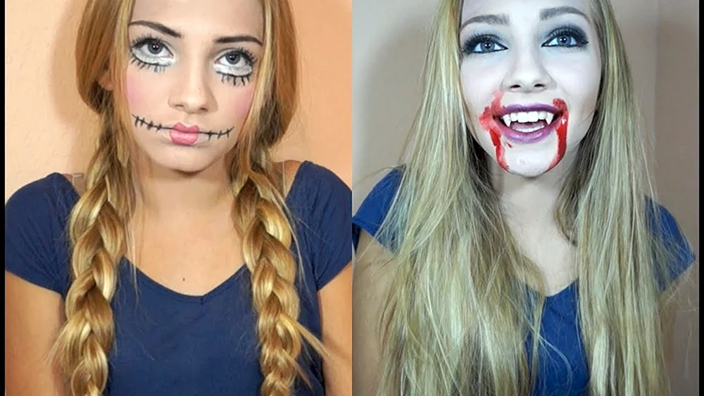 Halloween Frisuren easy