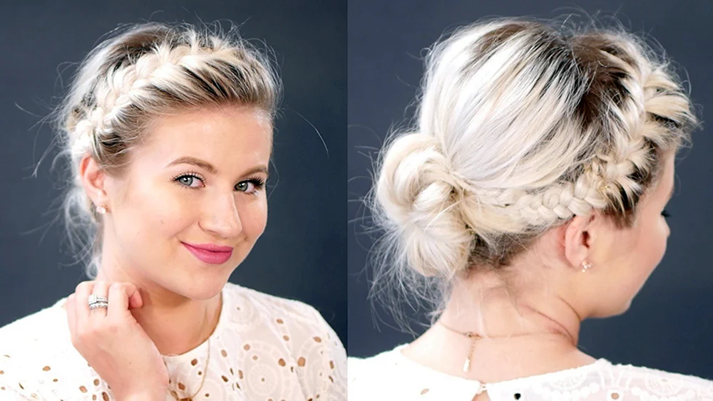 Glatte Frisuren für langes Haar