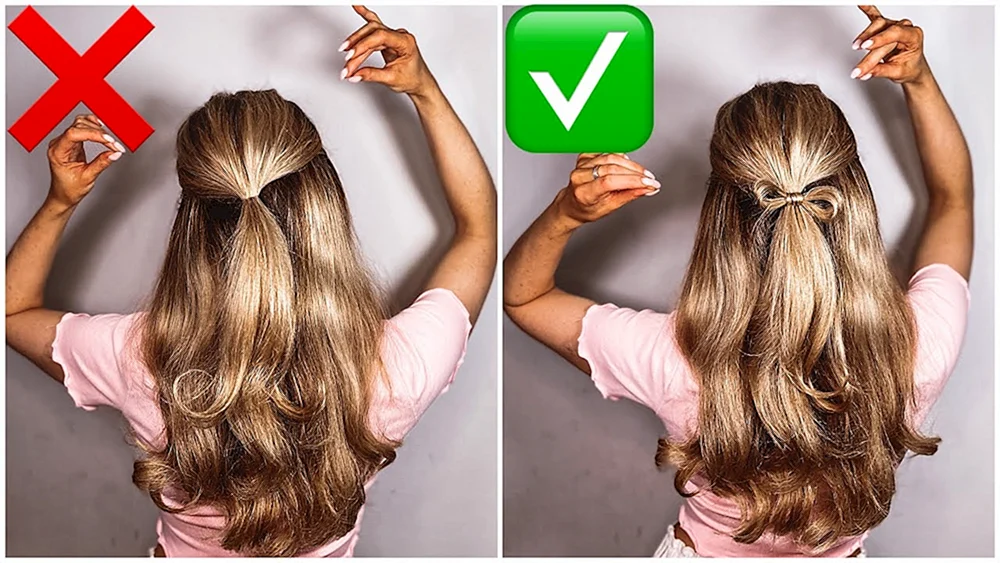 Leichte Frisuren für den 1. September