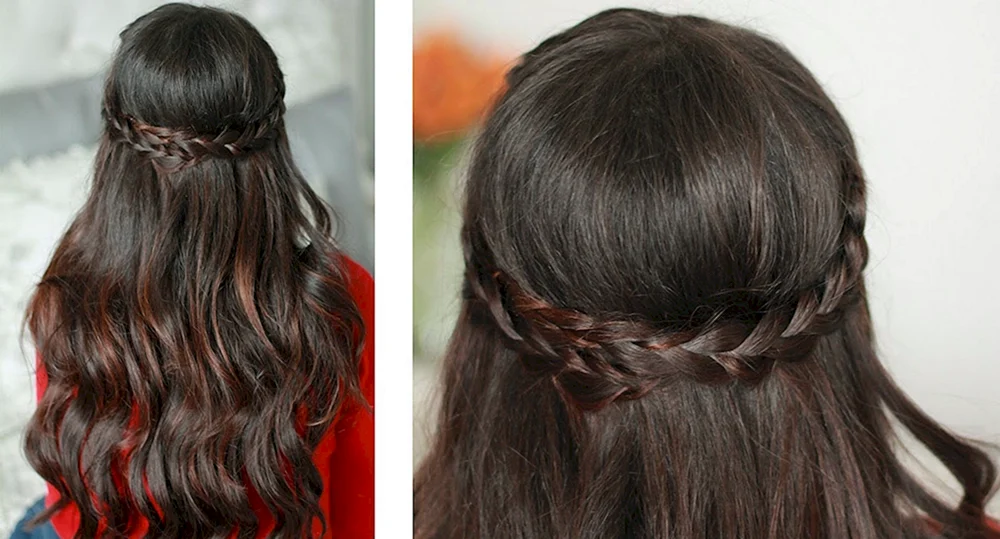 Malvinka Frisuren mit Zöpfen