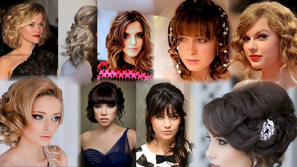 Moderne Frisuren für mittleres Haar